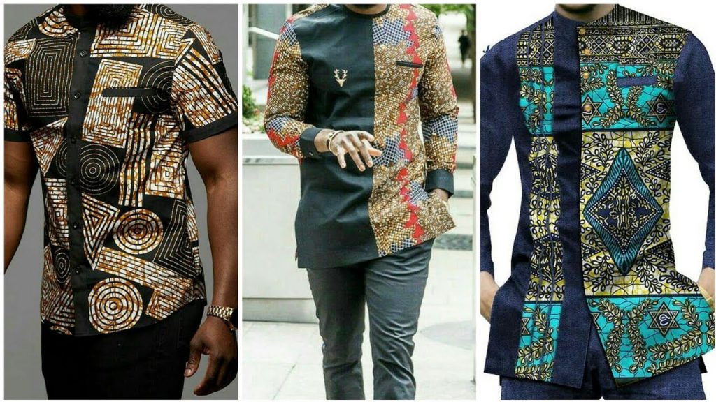 ankara shirt styles for ladies