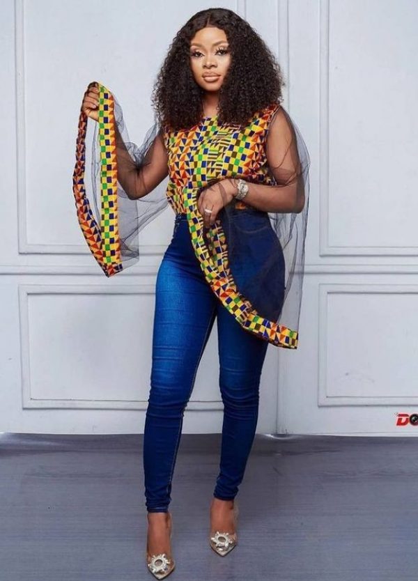 ankara shirt styles for ladies