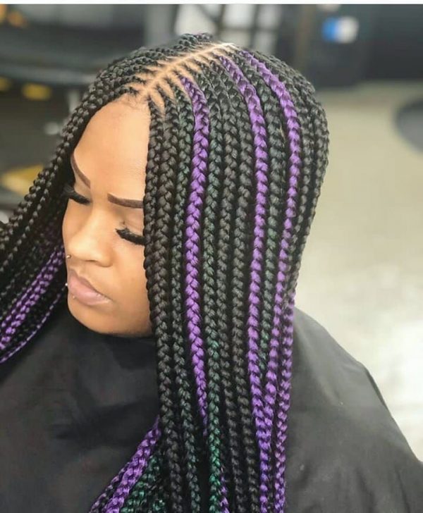 Cornrows Hairstyle For Ladies 2024 Virnasa 